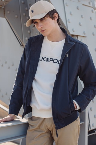 Chaqueta regular fit - Azul marino