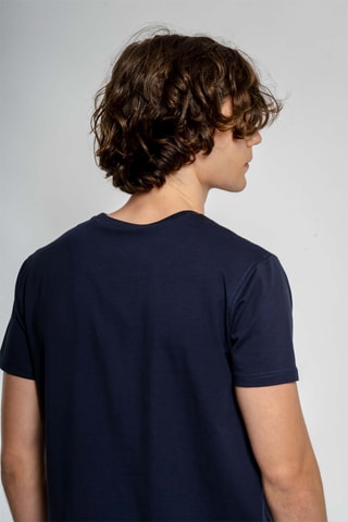 Camiseta regular fit - Azul marino