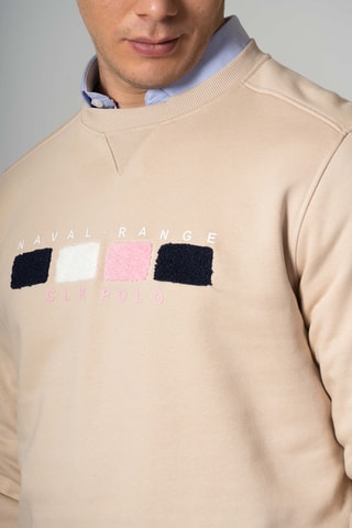 Sudadera regular fit - Beige