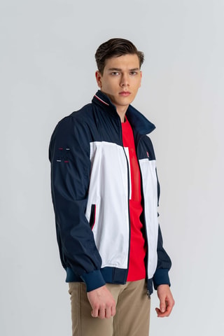 Chaqueta regular fit - Azul marino