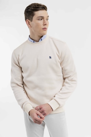Sudadera regular fit - Beige