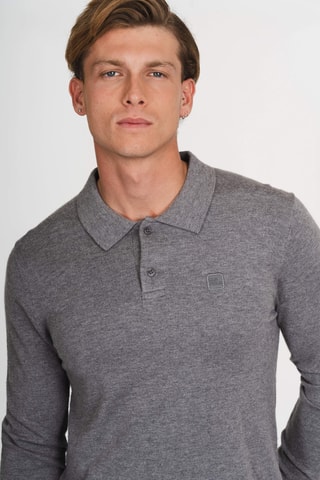 Jersey regular fit - Gris