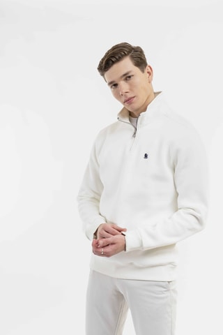 Sudadera regular fit - Beige
