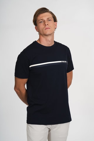 Camiseta regular fit - Azul marino