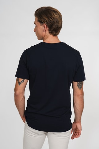 Camiseta regular fit - Azul marino