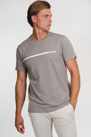 Camiseta regular fit - Beige
