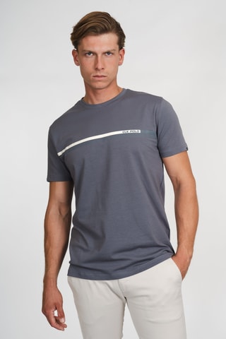 Camiseta regular fit - Gris
