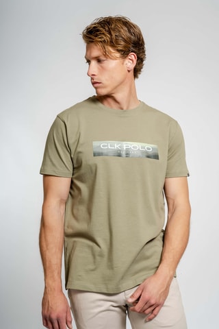 Camiseta regular fit - Caqui