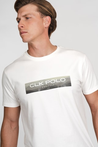 Camiseta regular fit - Beige