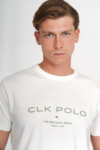 Camiseta regular fit - Beige