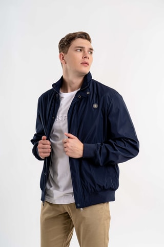 Chaqueta regular fit - Azul marino