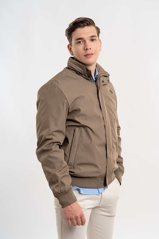 Chaqueta regular fit - Topo
