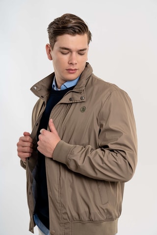 Chaqueta regular fit - Topo