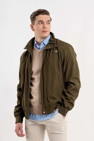 Chaqueta regular fit - Caqui