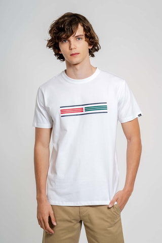Camiseta regular fit - Blanco