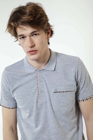Polo regular fit - Gris