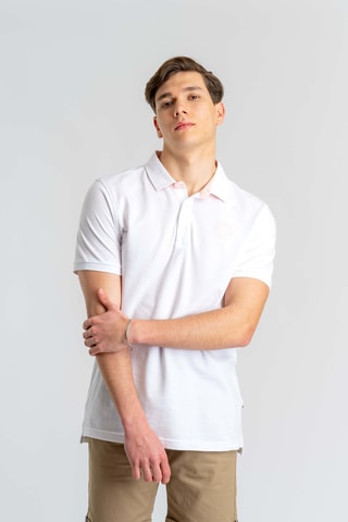 Polo regular fit - Blanco