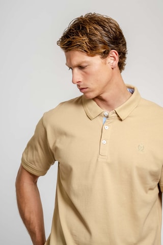 Polo regular fit - Marrón