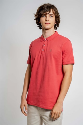 Polo regular fit - Coral