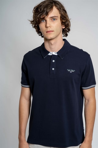 Polo regular fit - Azul marino