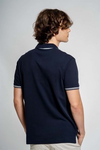 Polo regular fit - Azul marino