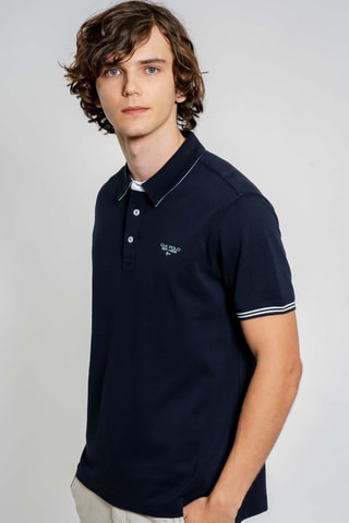 Polo regular fit - Azul marino