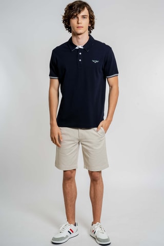 Polo regular fit - Azul marino