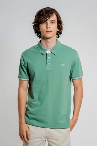 Polo regular fit - Verde