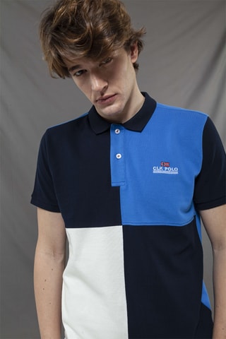 Polo regular fit - Azul marino