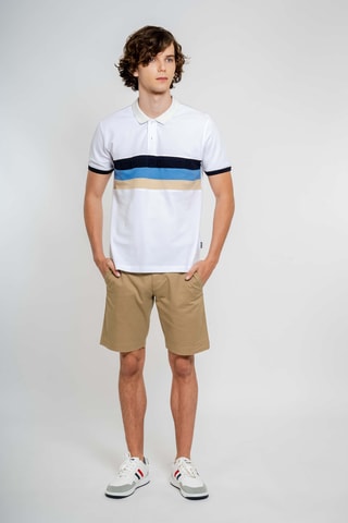 Polo regular fit - Blanco