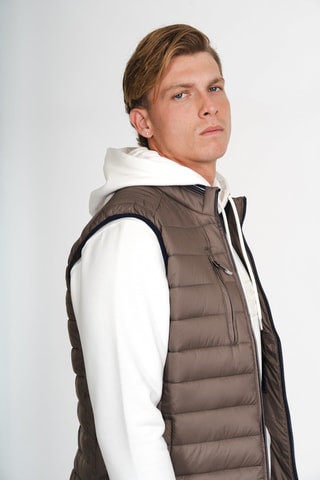 Chaleco regular fit - Topo