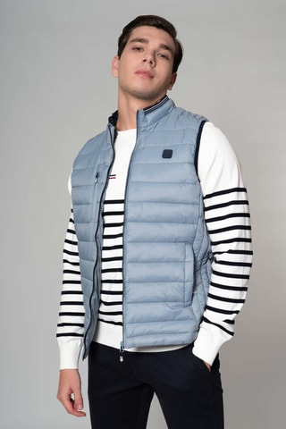 Chaleco regular fit - Azul