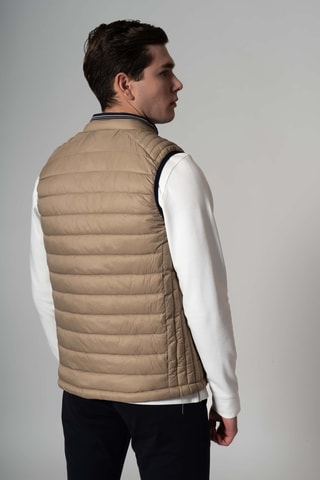 Chaleco regular fit - Beige