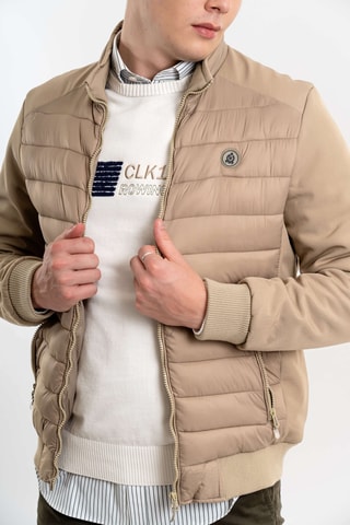 Chaqueta regular fit - Beige