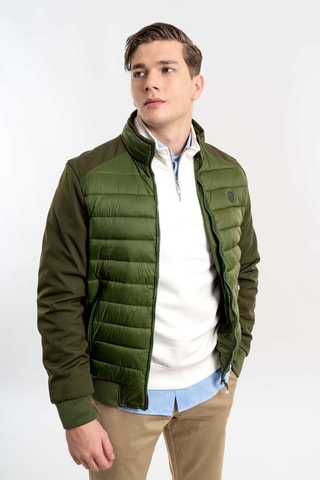 Chaqueta regular fit - Caqui