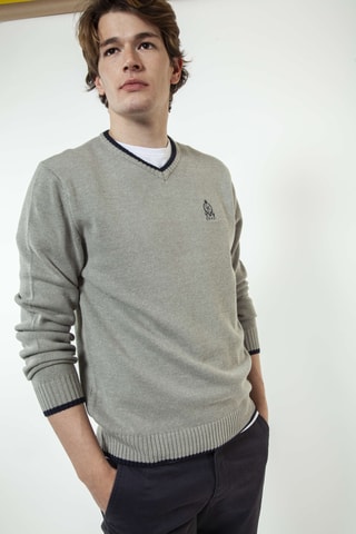 Jersey regular fit - Gris