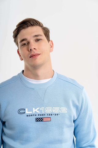 Sudadera regular fit - Azul