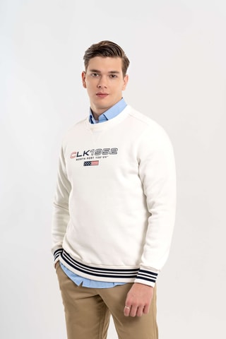 Sudadera regular fit - Beige