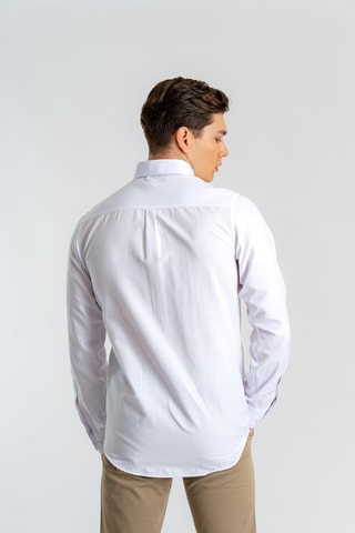 Camisa regular fit - Blanco