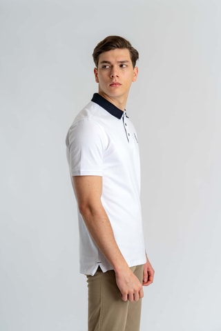 Polo regular fit - Blanco