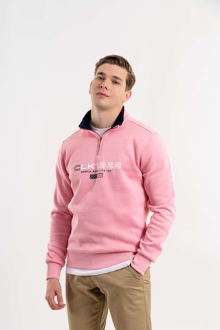 Sudadera regular fit - Rosa