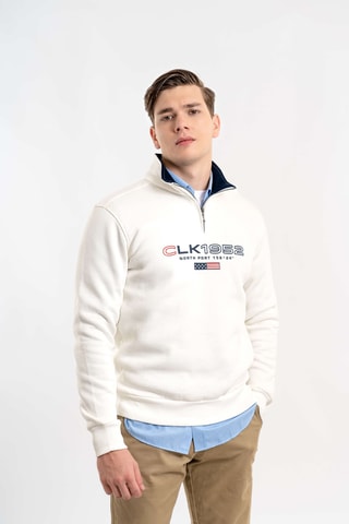 Sudadera regular fit - Beige
