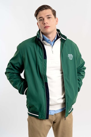 Chaqueta regular fit - Verde