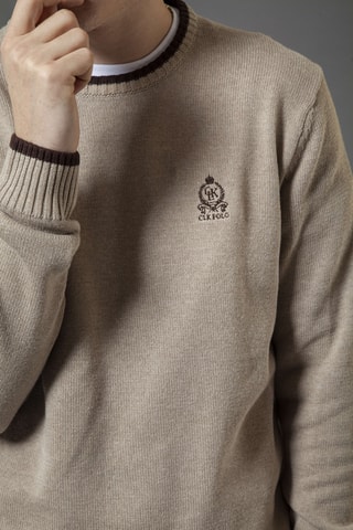 Jersey regular fit - Beige