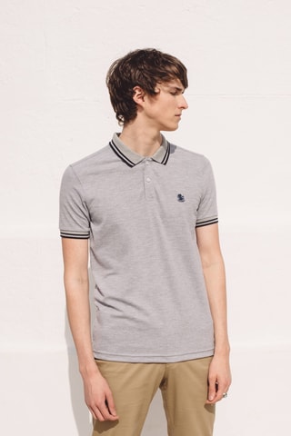 Polo regular fit - Gris