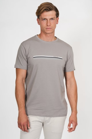 Camiseta regular fit - Beige