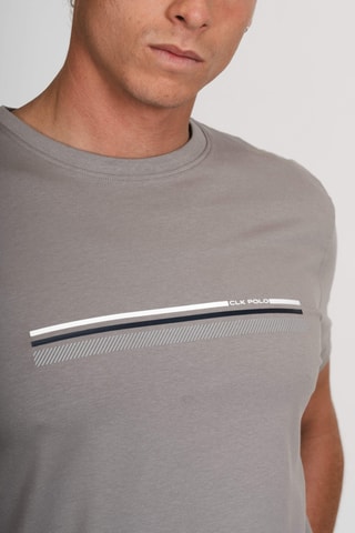 Camiseta regular fit - Beige