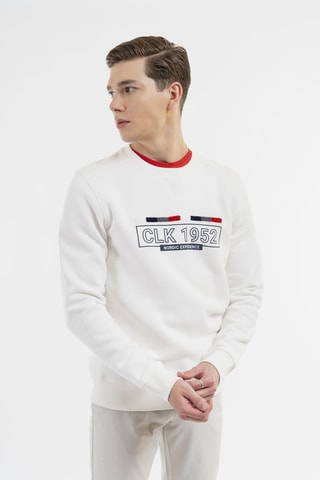 Sudadera regular fit - Beige