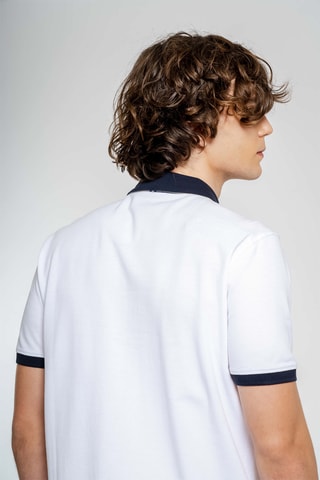 Polo regular fit - Blanco