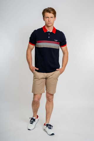 Polo regular fit - Azul marino